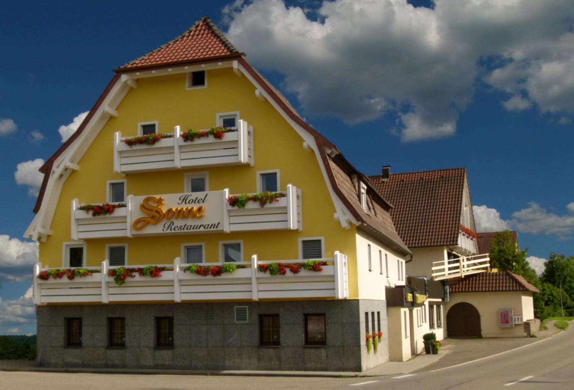 Hotel Sonne Garni Rudersberg Экстерьер фото