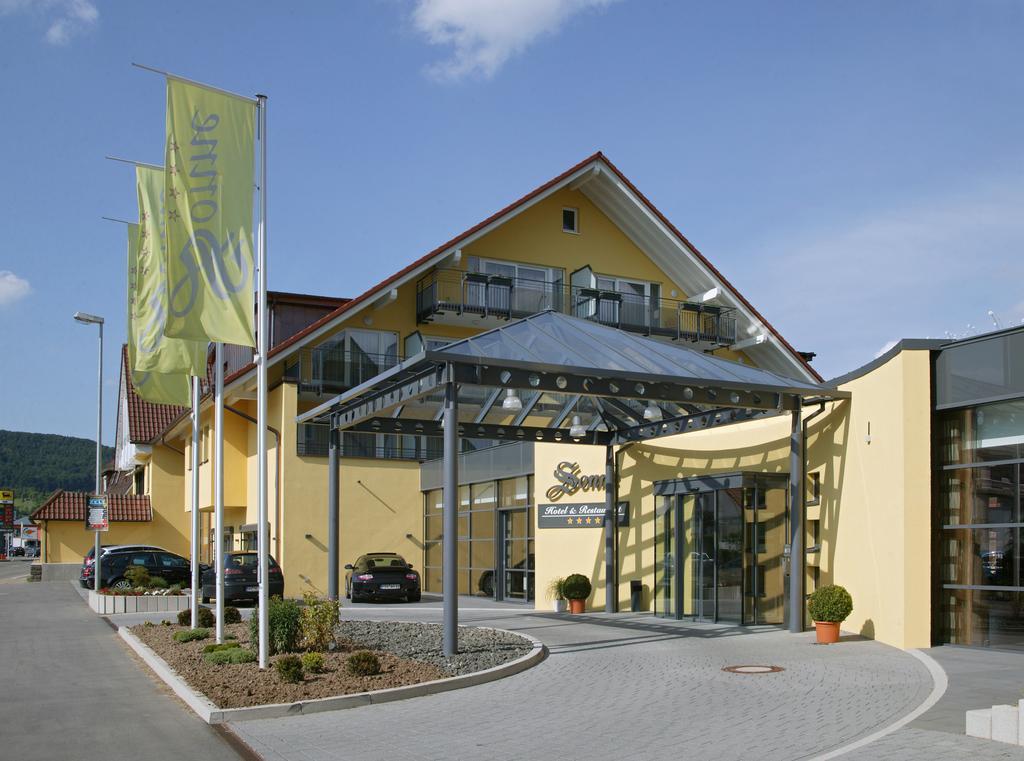 Hotel Sonne Garni Rudersberg Экстерьер фото